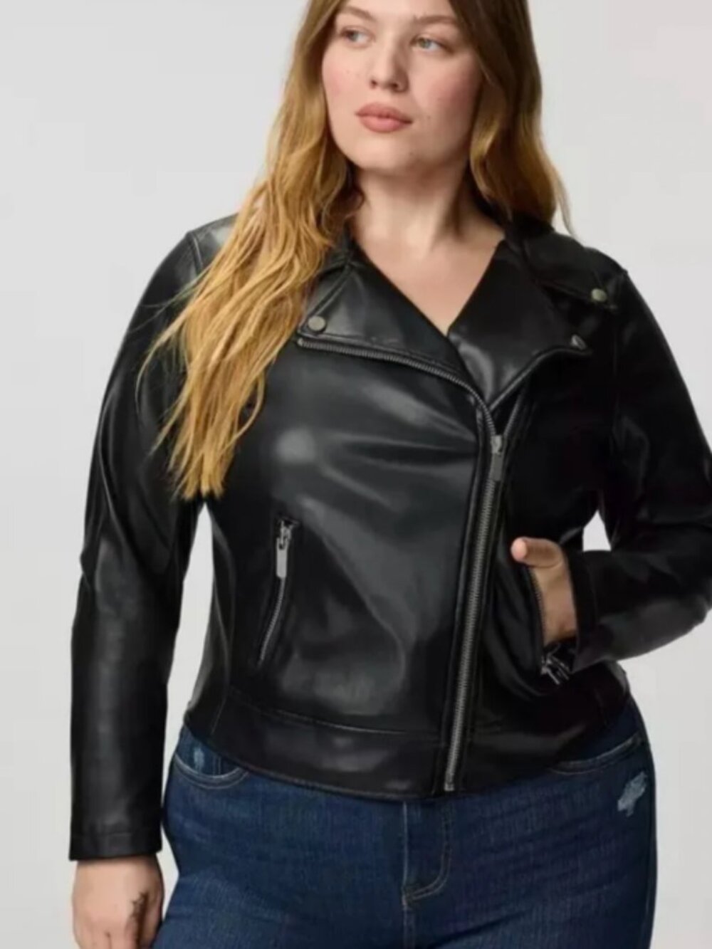 Torrid Classic Faux leather Moto Jacket size 3